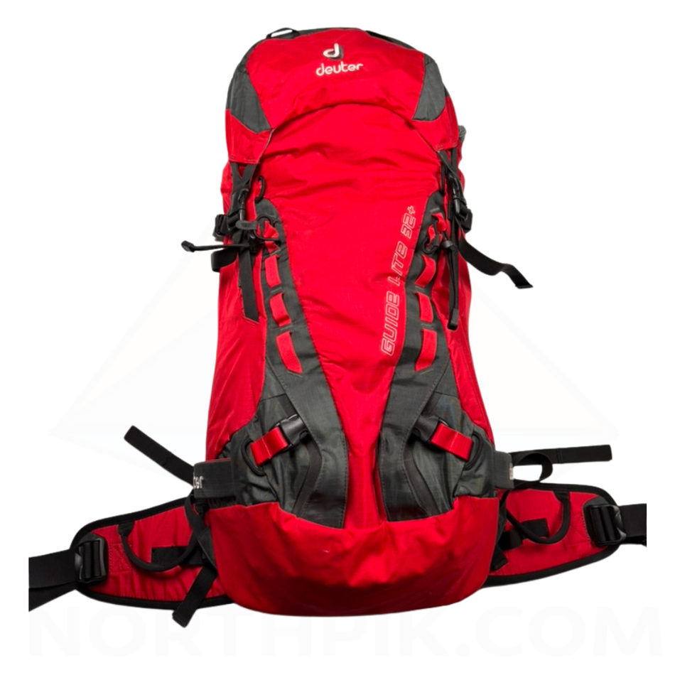 Like New Deuter Guide Lite 32+ Technical Alpine Backpack - Red