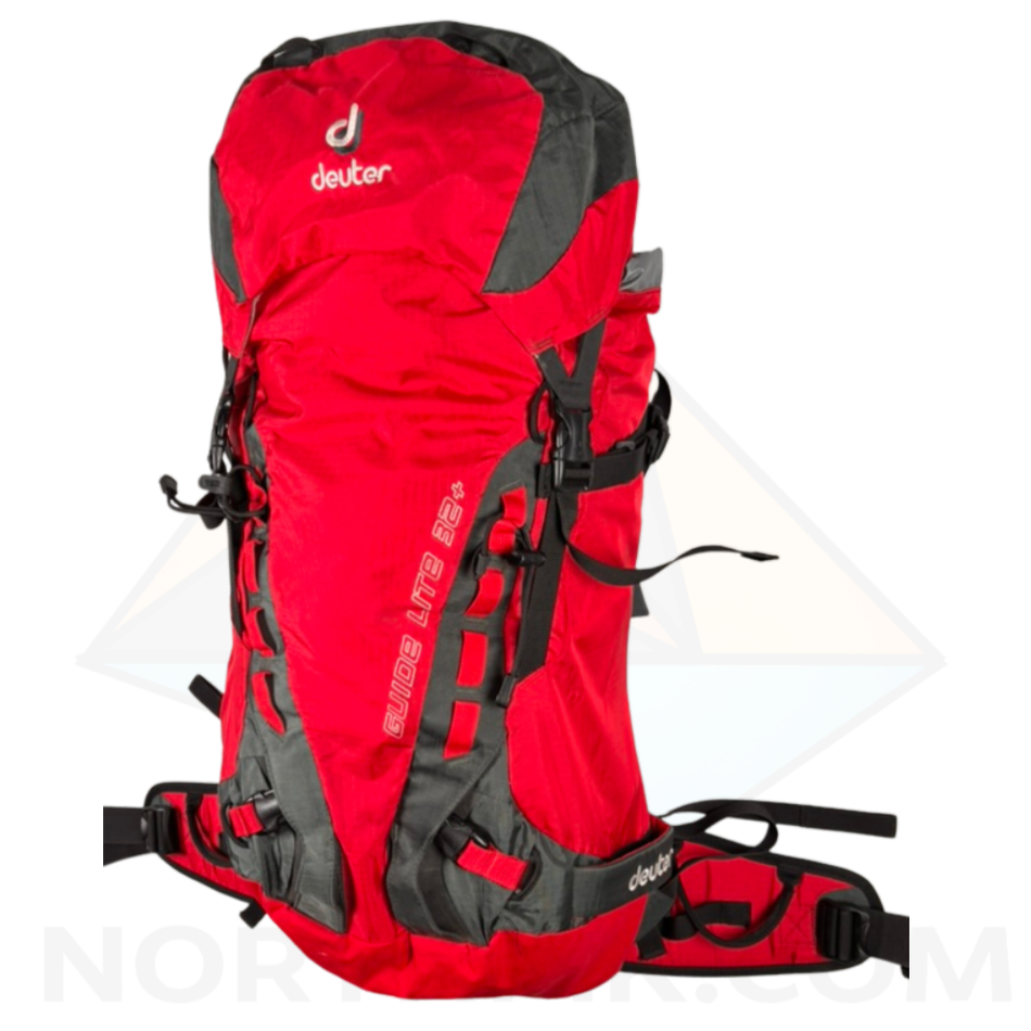 Like New Deuter Guide Lite 32+ Technical Alpine Backpack - Red