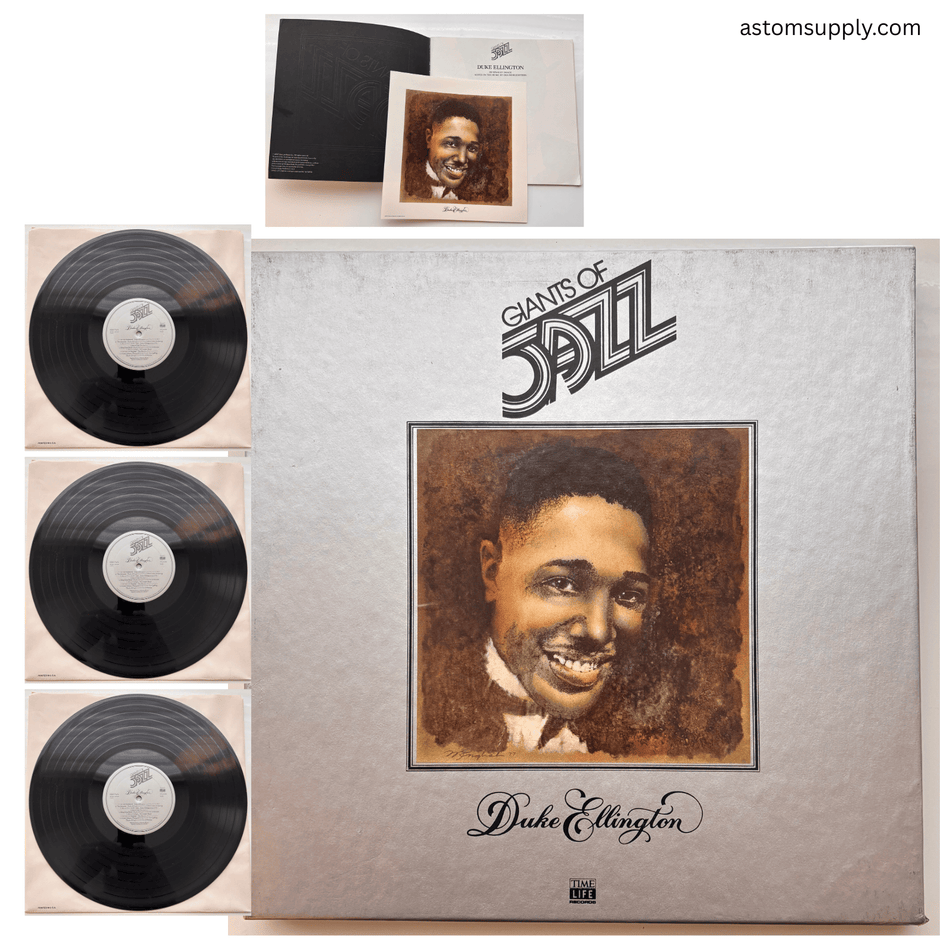 Duke Ellington – Giants of Jazz | Time-Life Records Box Set | VG+ Vinyl / VG Box