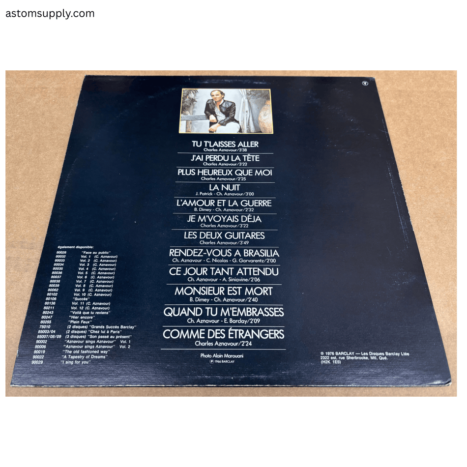 Charles Aznavour – Je m’voyais déjà (Volume 1) – Vinyl LP
