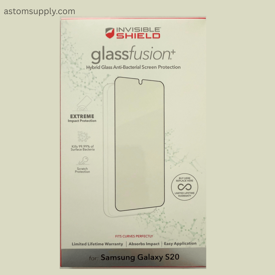 InvisibleShield GlassFusion+ Samsung S20 Screen Protector