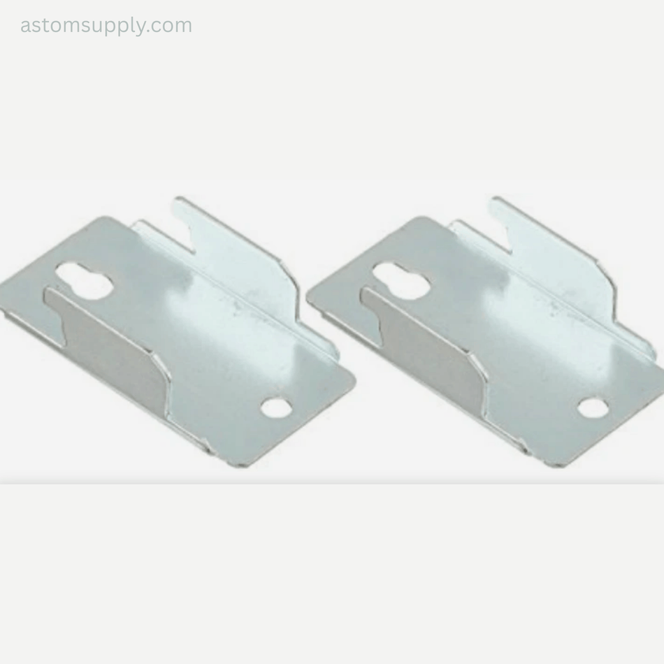 Levolor Double Curtain Rod Brackets – Model 177604100 – Box of 25 Units (Sealed) – Newell Division