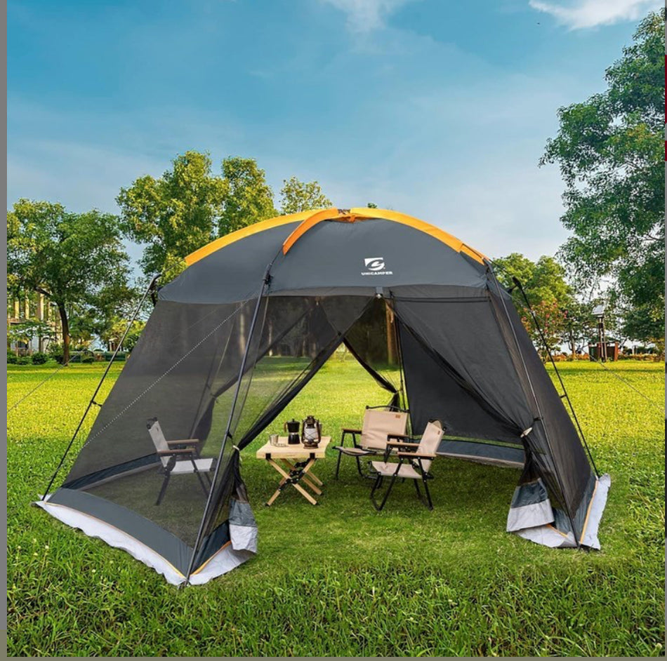 15x13ft mesh tent UPF 50+ waterproof shelter