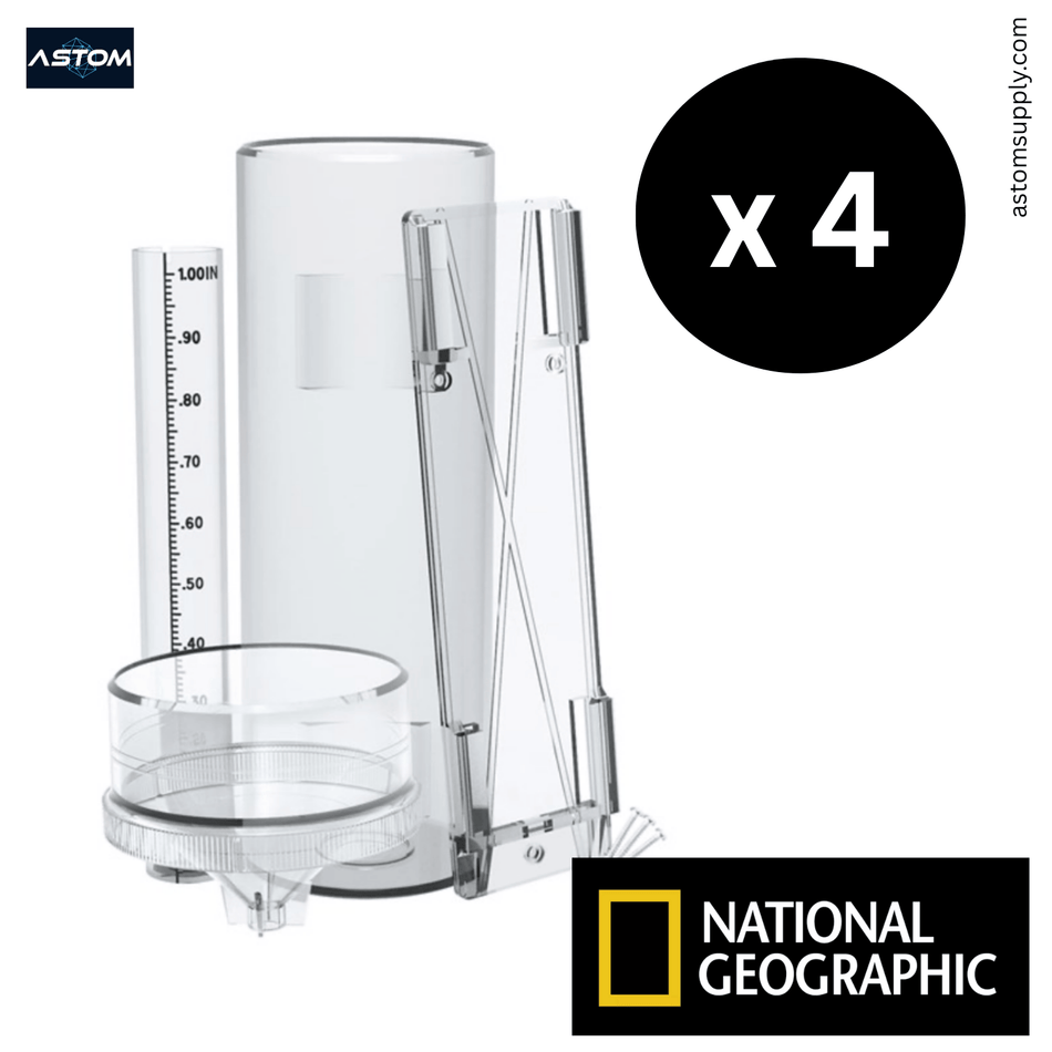 (4 units ) National Geographic 500NC Rain Gauge – Outdoor Weather Station, Code 057475500436 (Copy)
